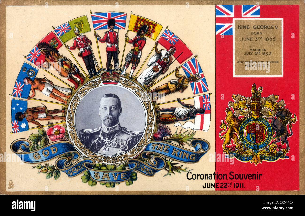 King george v coronation hi-res stock photography and images - Alamy
