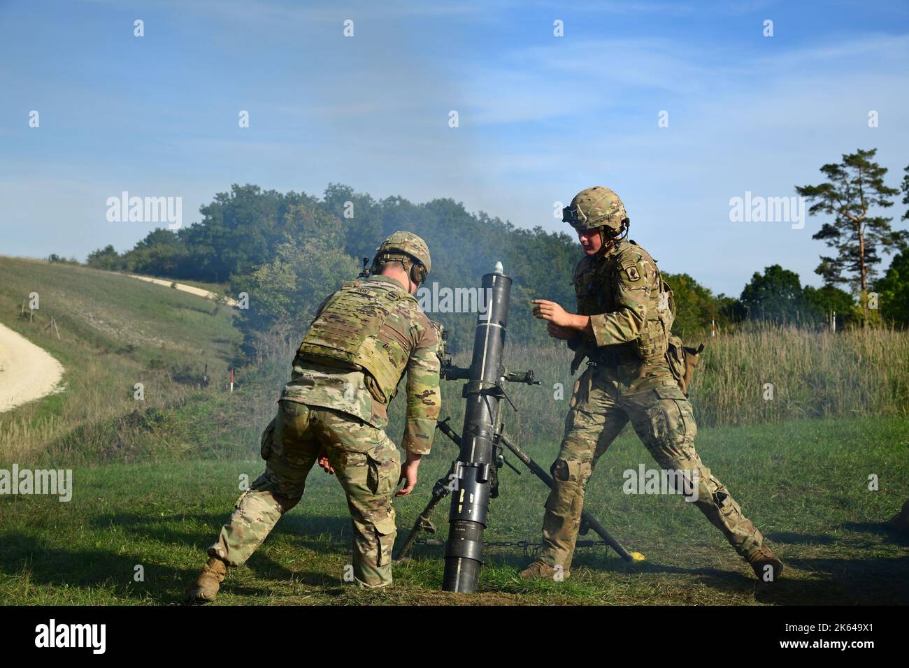 U.S. Army paratroopers assigned to the 1st Battalion, 503rd Infantry ...
