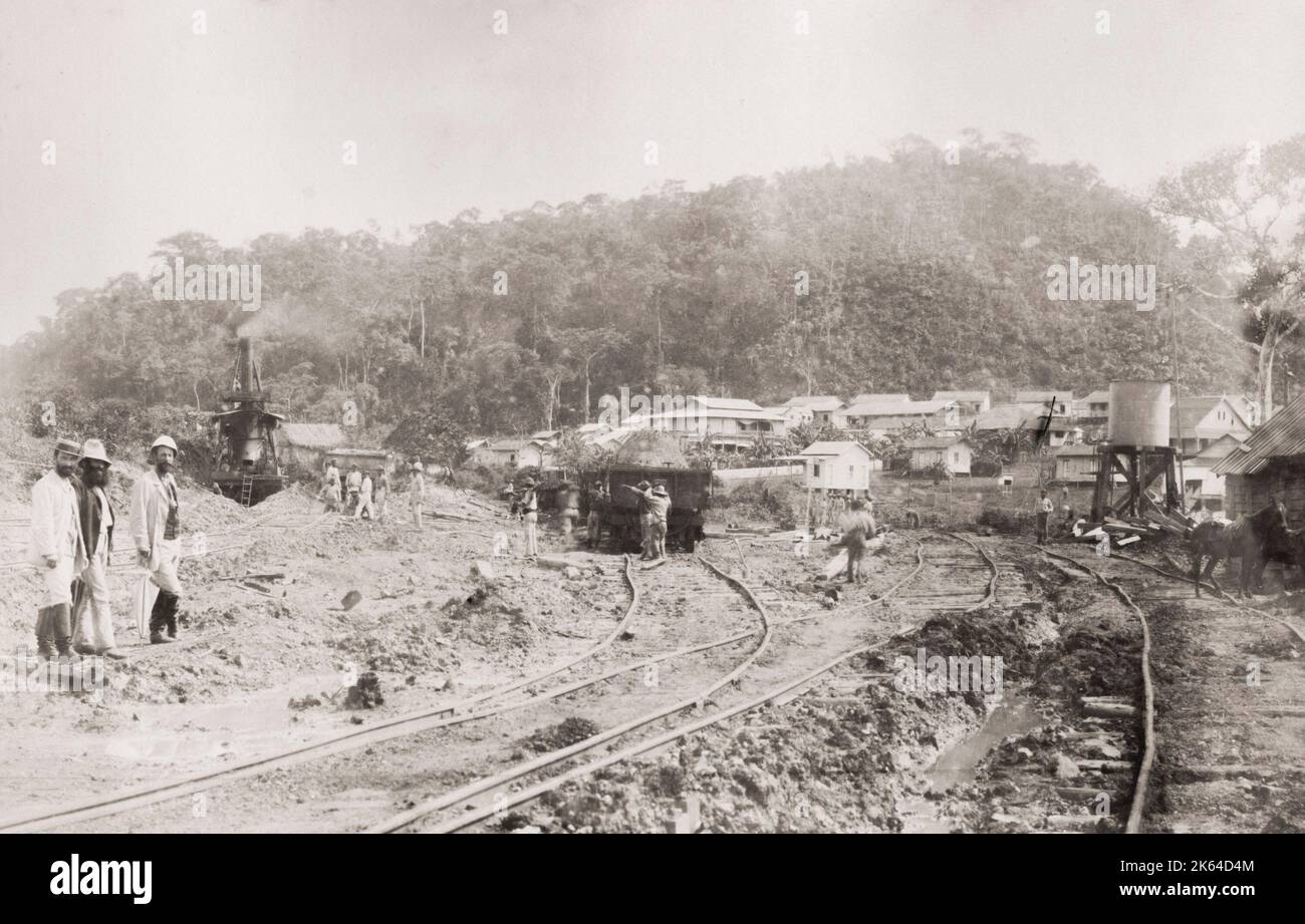 Early 1900s panama canal hi-res stock photography and images - Alamy