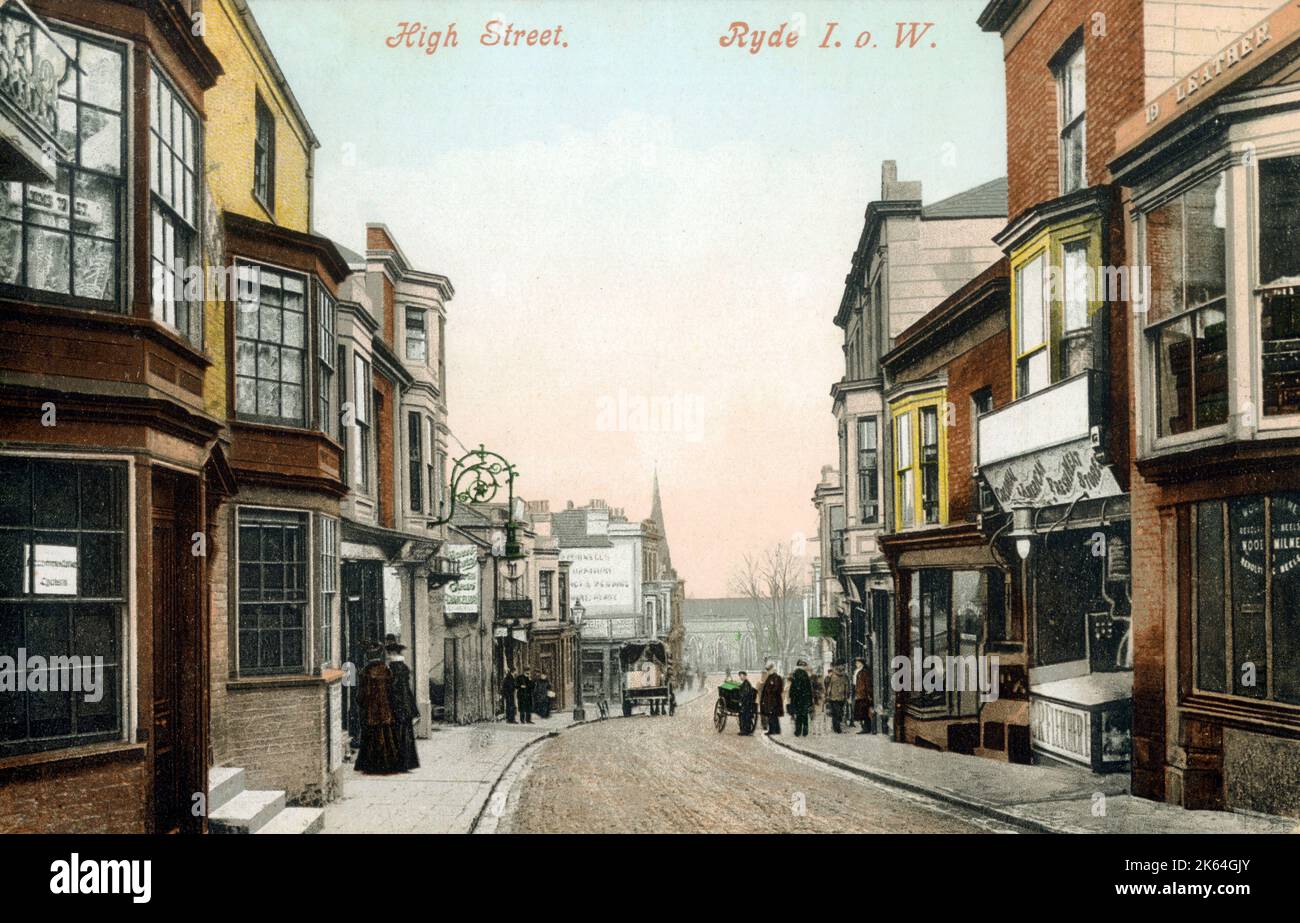 High street ryde isle wight hires stock photography and images Alamy