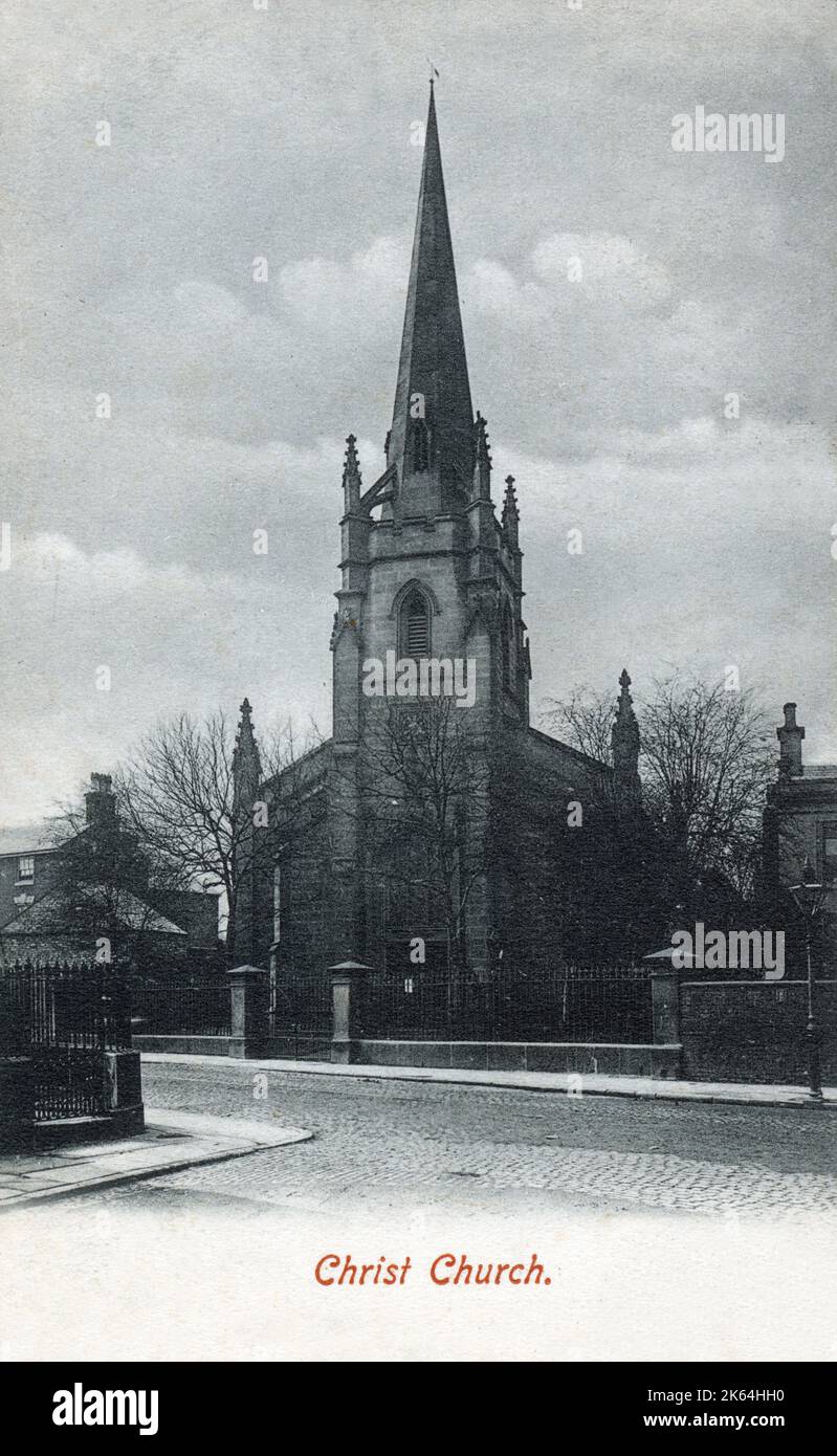 Christ Church, Normanton Road, Derby, Derbyshire Stock Photo Alamy