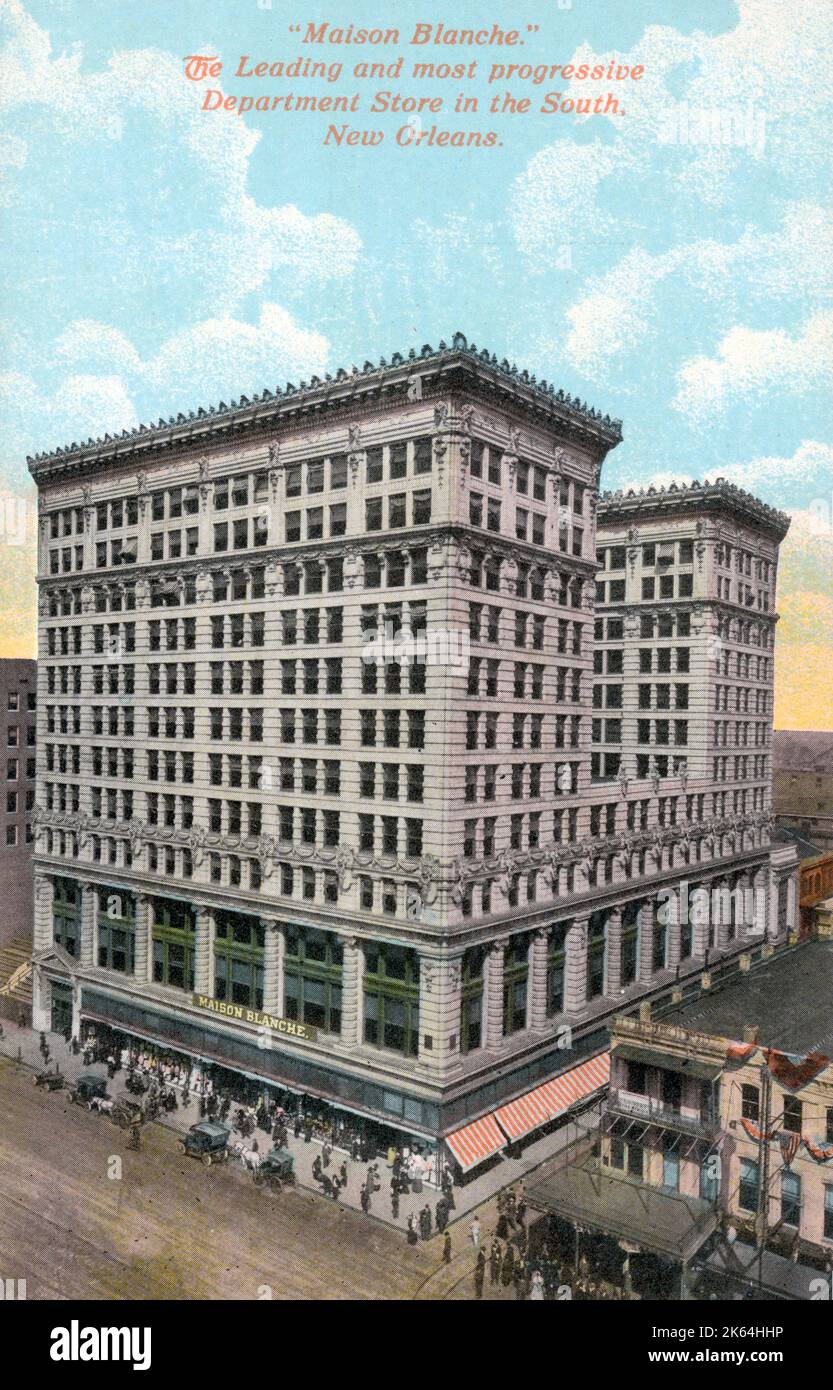 'Maison Blanche the leading and most progressive Department Store in