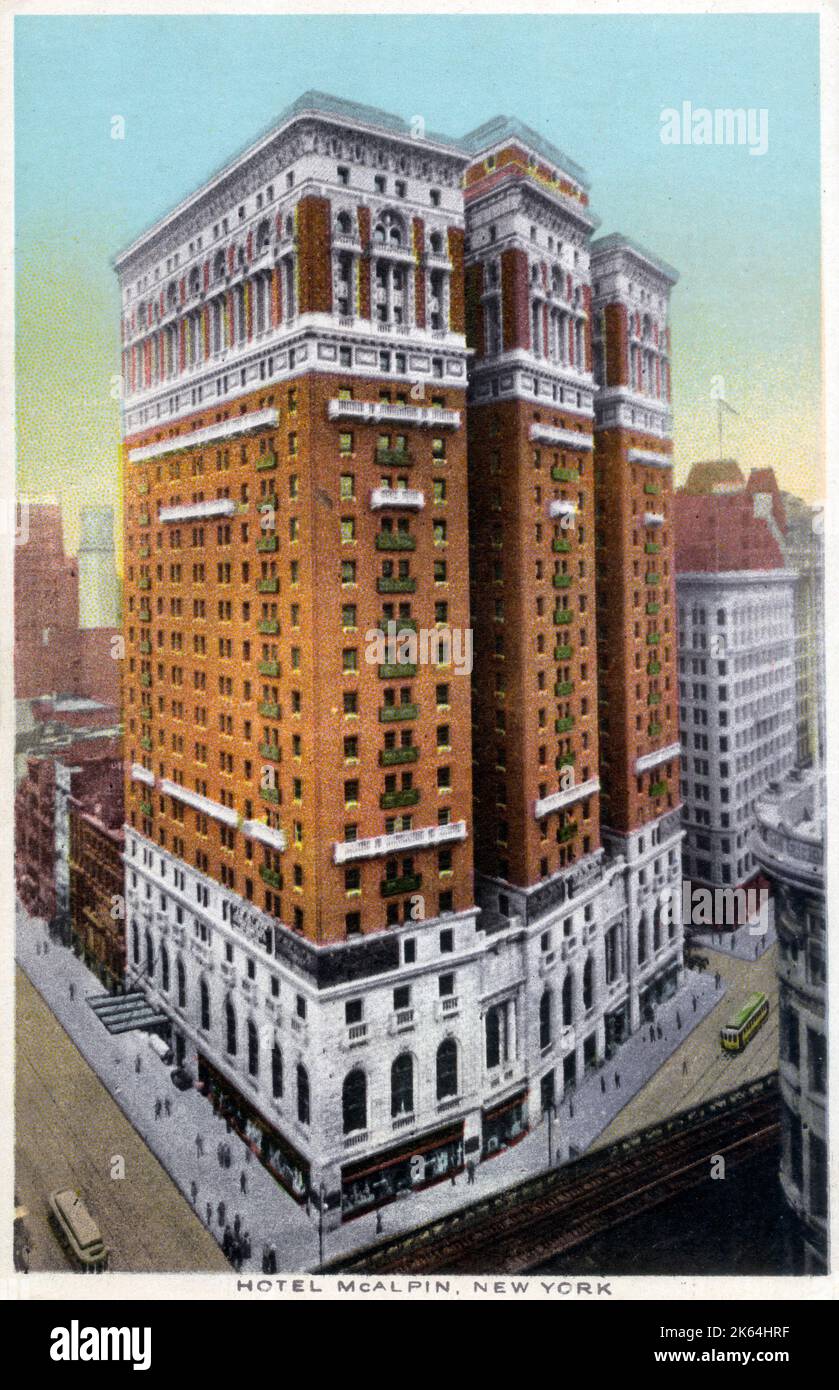 Hotel McAlpin, New York City, USA Stock Photo