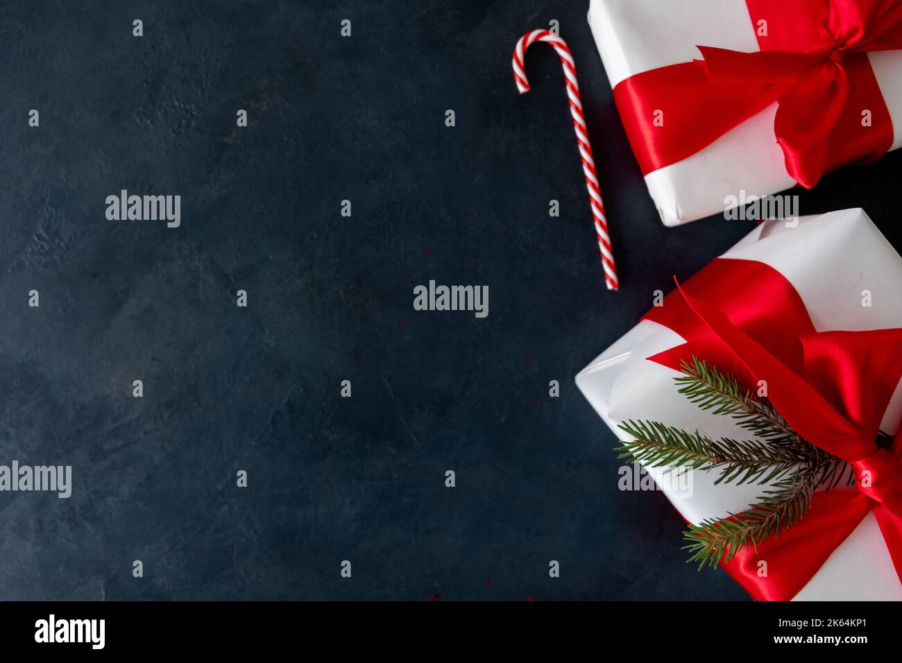 christmas-present-gift-coupon-white-boxes-red-bow-stock-photo-alamy
