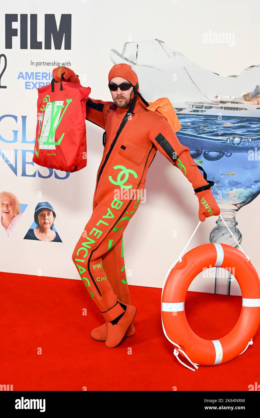 London, UK. 11th Oct, 2022. Triangle of Sadness UK Premiere BFI