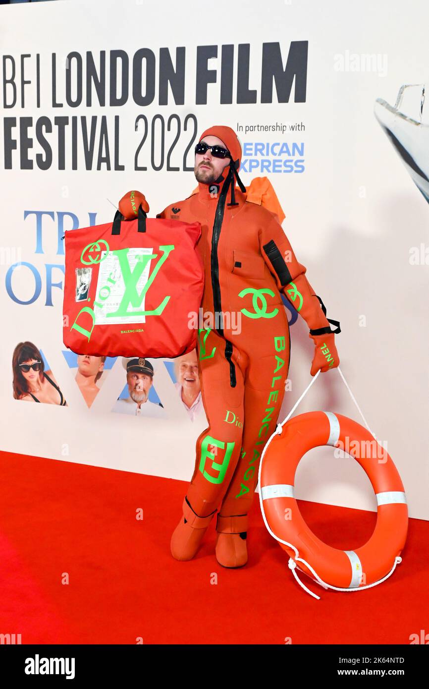 London, UK. 11th Oct, 2022. Triangle of Sadness UK Premiere BFI