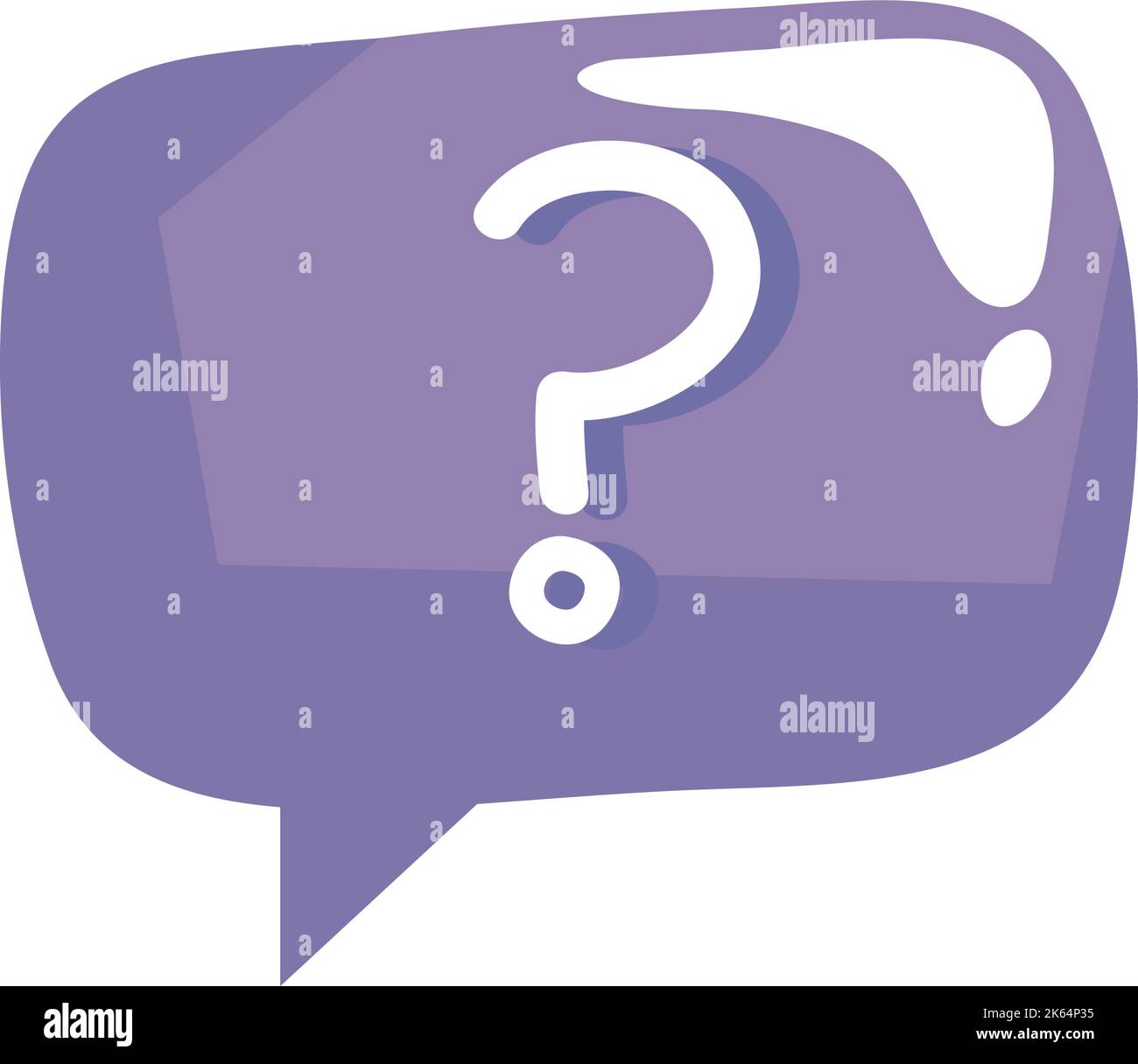 speech bubble with question mark Stock Vector Image & Art - Alamy