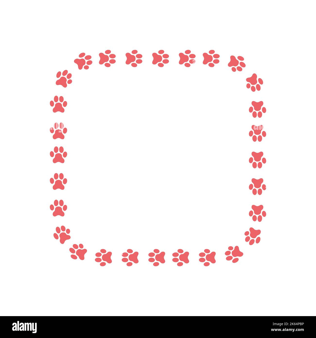 Dog paw vector Cut Out Stock Images & Pictures - Page 3 - Alamy