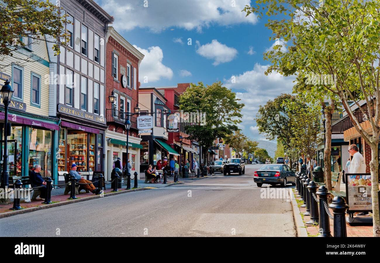 BAR HARBOR, MAINE September 1, 2022 Bar Harbor, on the coast of