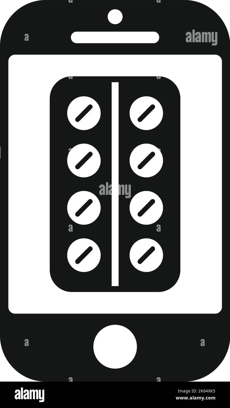 Online medical call icon simple vector. Patient health. Medicine care ...
