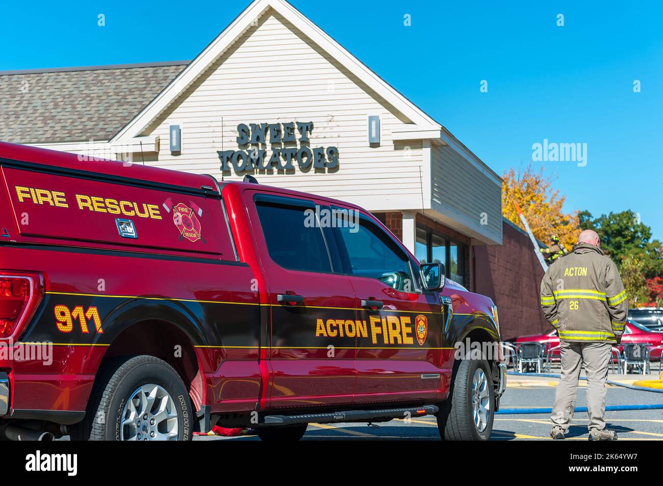 Acton, Massachusetts. 11th October, 2022. Acton Fire Department