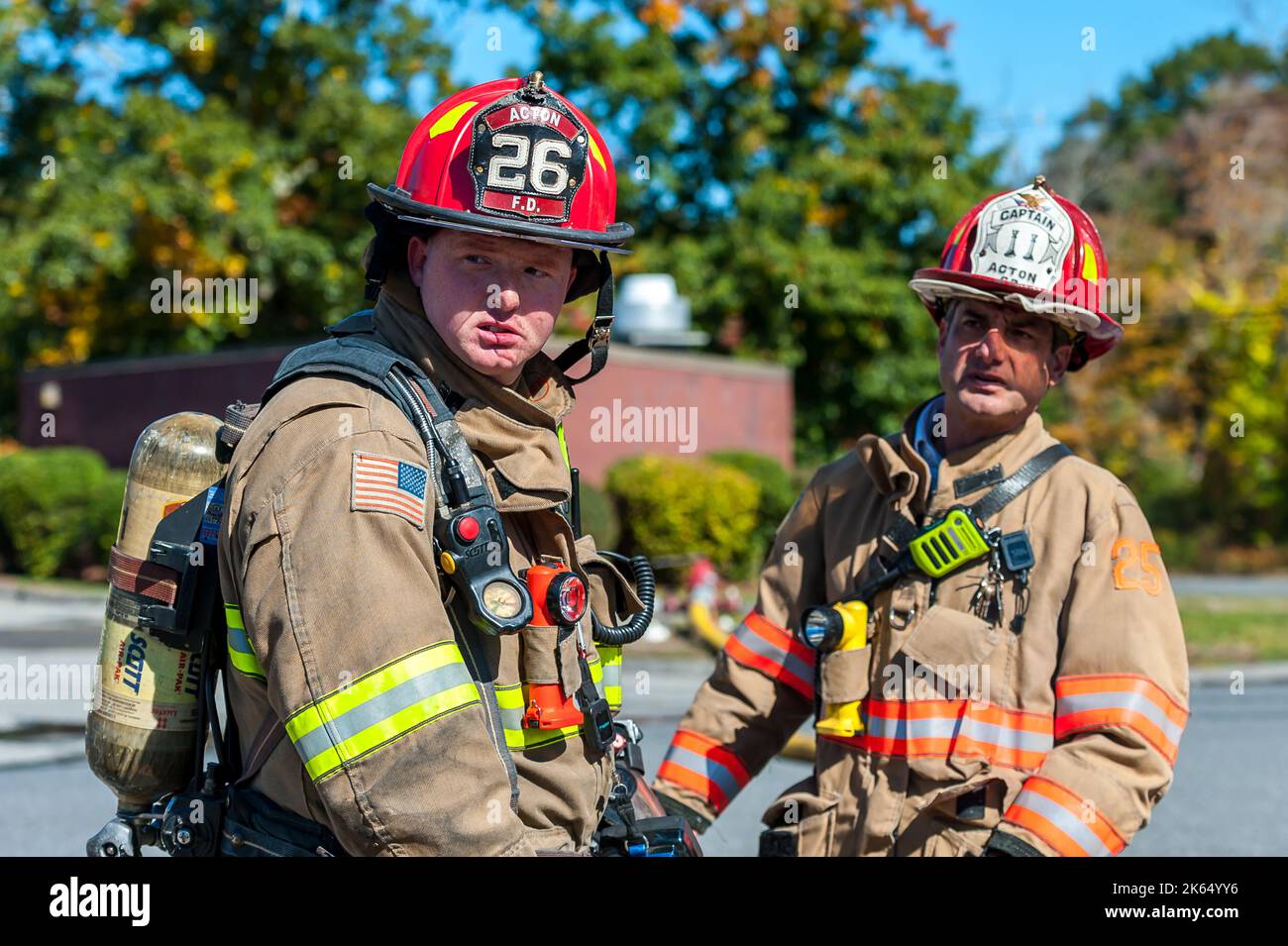 Acton fire department hires stock photography and images Alamy