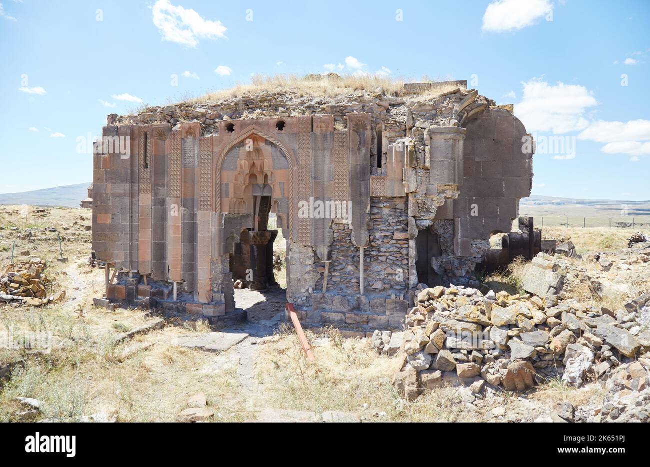 The Church of the Holy Apostles, Ani Ruins Stock Photo Alamy