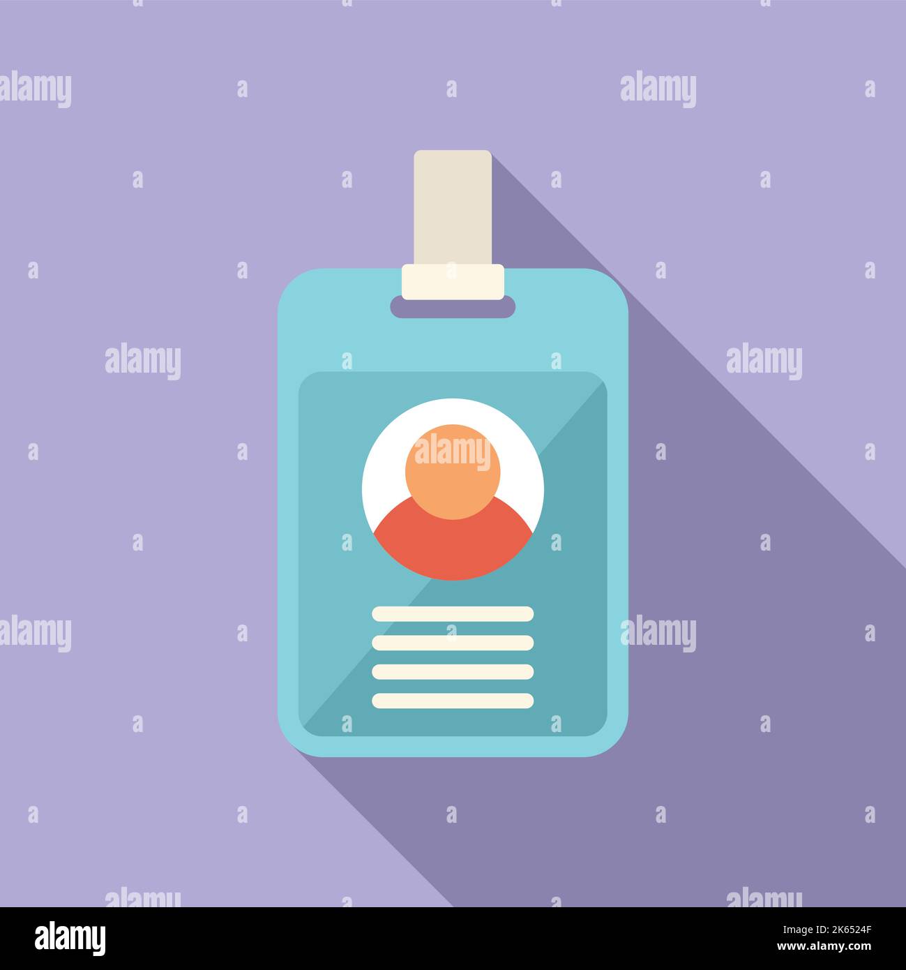 Id card office online Stock Vector Images - Alamy
