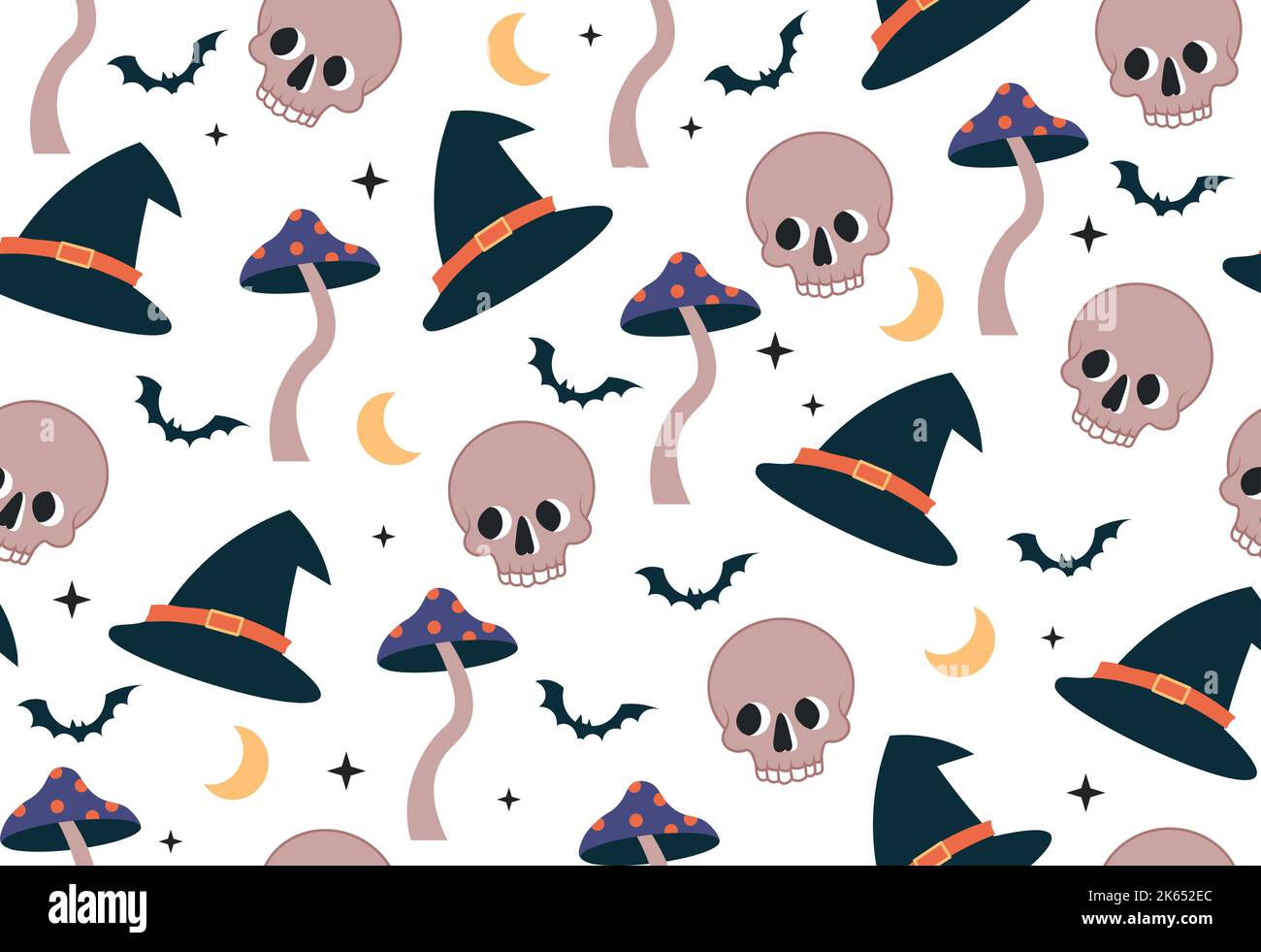 Magic seamless pattern Stock Vector