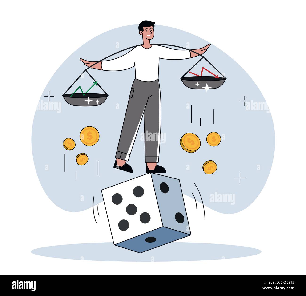 Investment Risk Images Investment risk concept Stock Vector Image & Art - Alamy