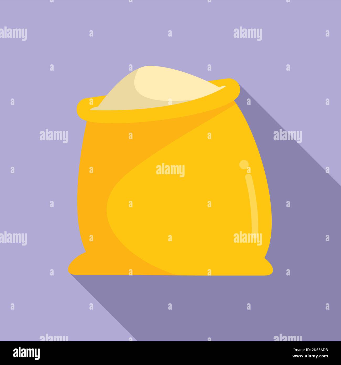 Dough flour sack icon hi-res stock photography and images - Alamy