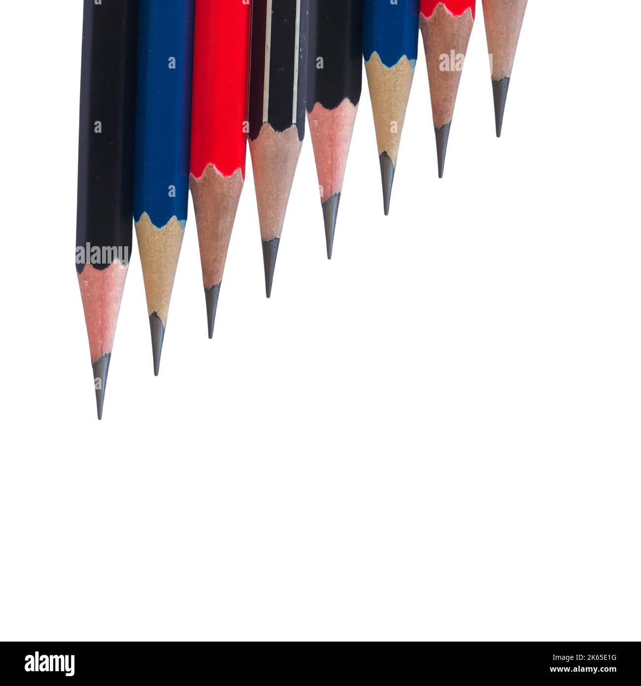 photo of a pencil on a white background Stock Photo - Alamy