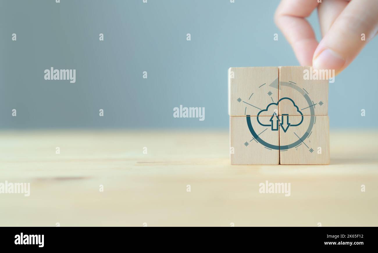 Data driven mindset concept. Collecting big data, analytics and making ...