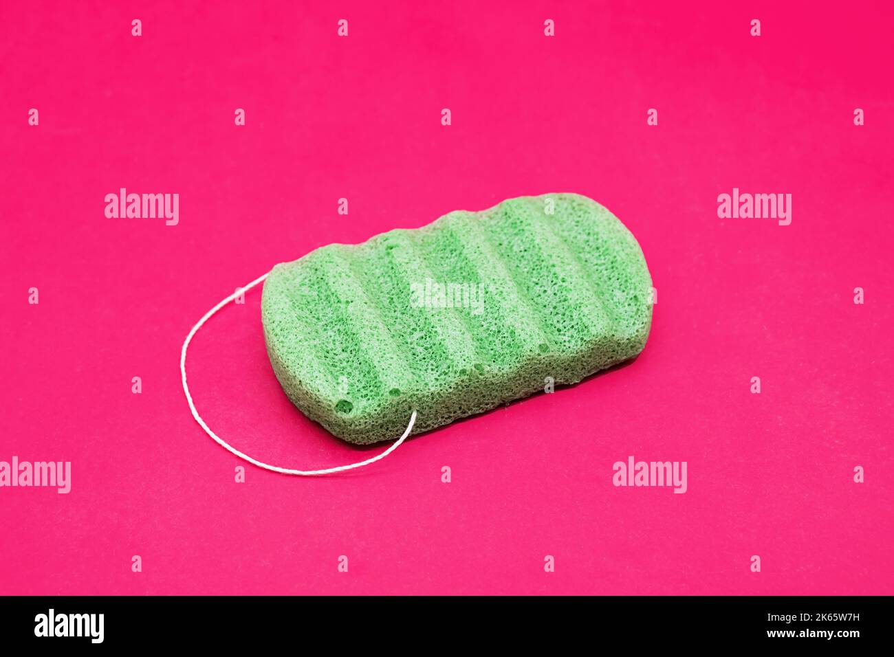 Konjac sponge natural body scrubber. Zero waste, eco friendly skin care