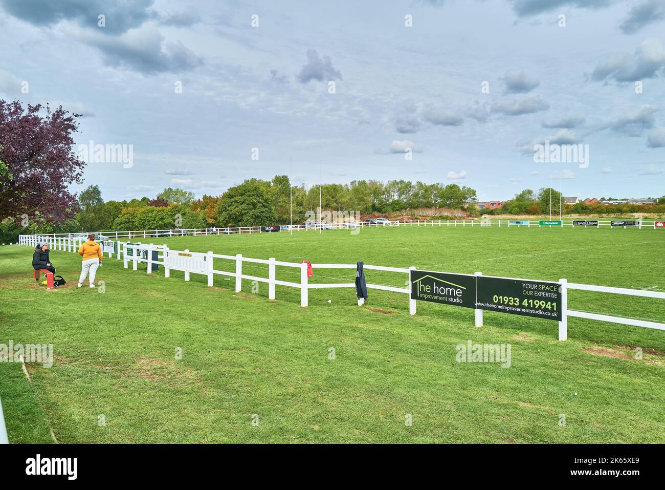 The rugby ground of Rushden and Higham Rugby football club, Rushden