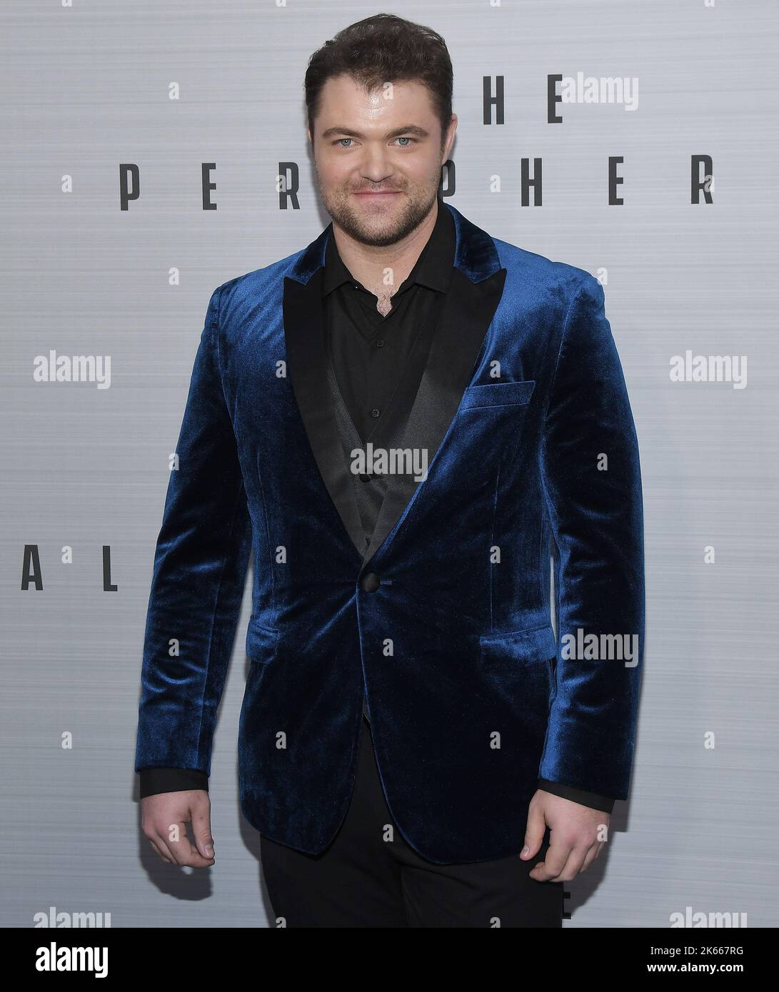 Austin Rising arrives at the Prime Video's THE PERIPHERAL Premiere held ...