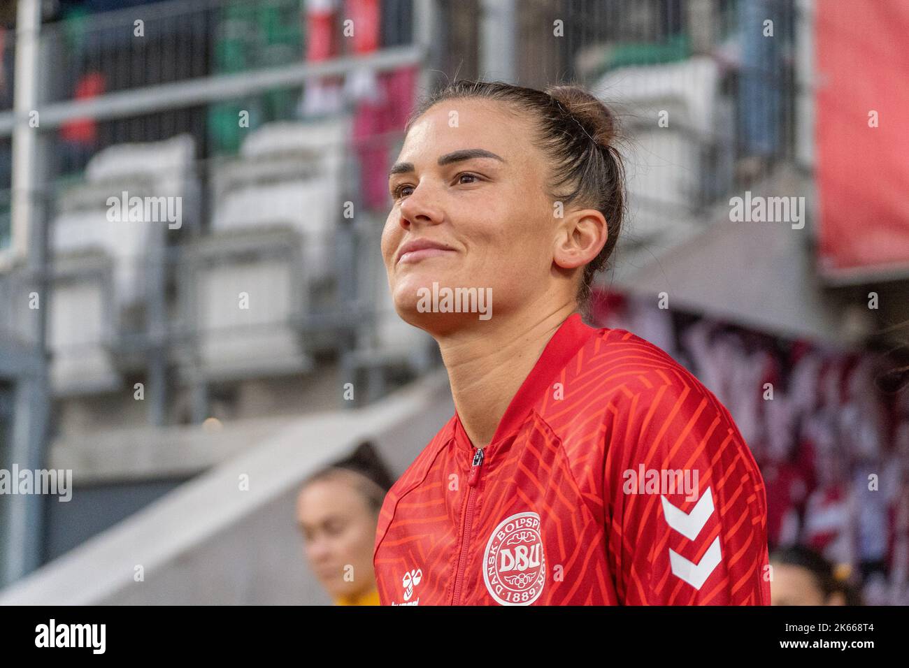 Denmark. 11th, October 2022. Katrine Veje of Denmark seen