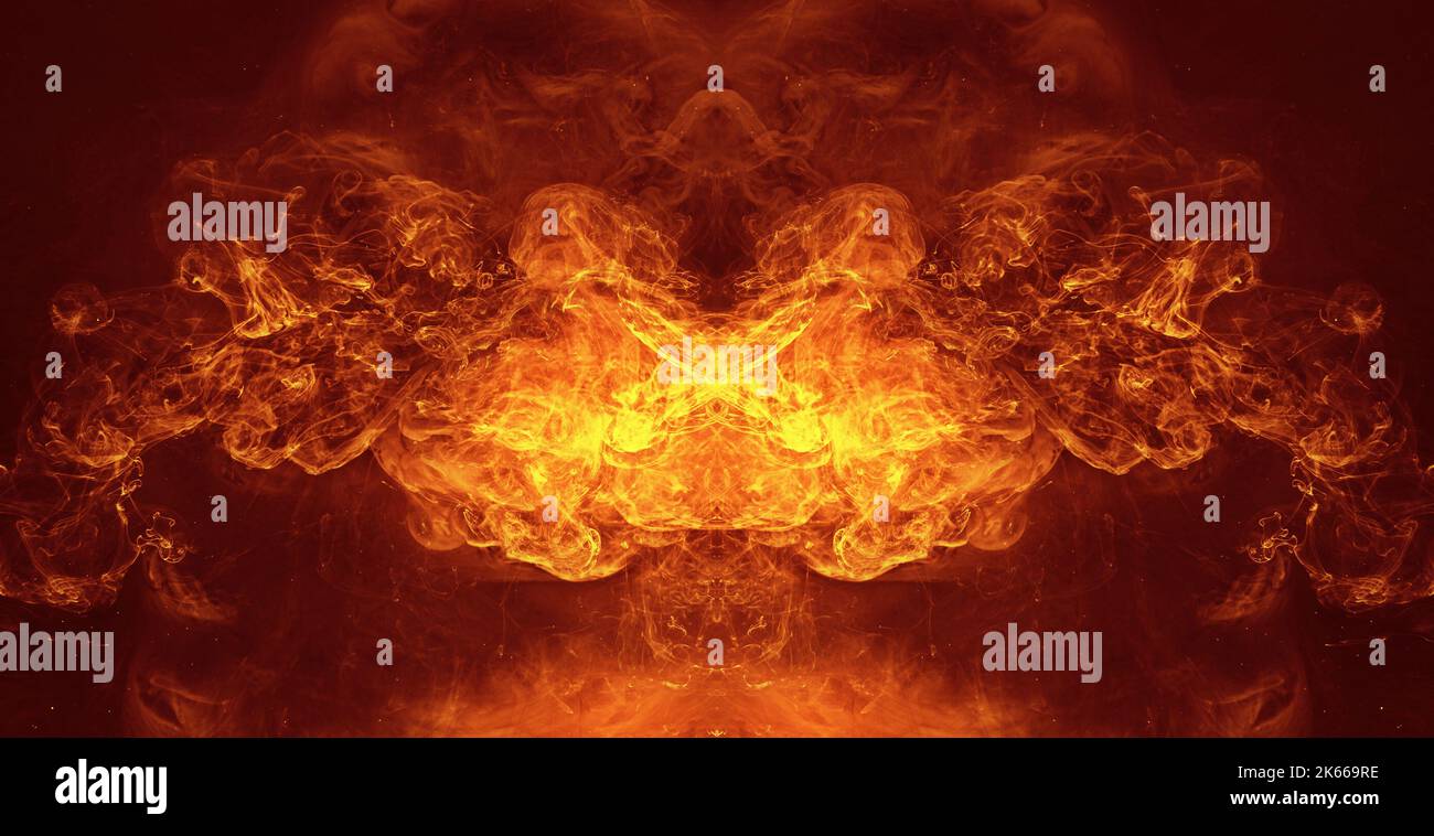 ink water explosion burning toxic fumes Stock Photo Alamy