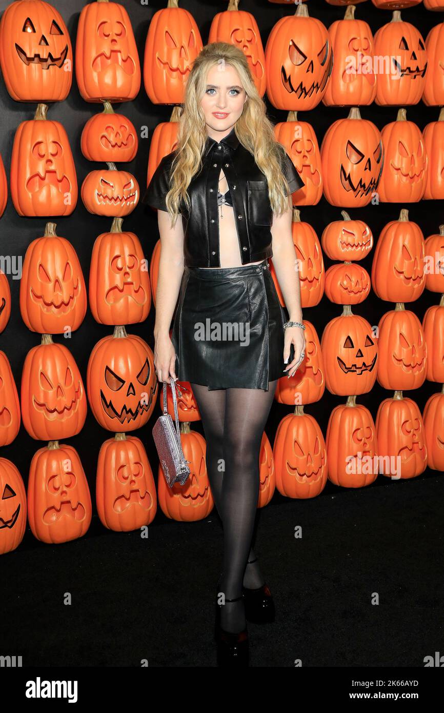 October 11, 2022, Los Angeles, California, USA: LOS ANGELES - OCT 11: Kathryn Newton at the World Premiere of Halloween Ends at the TCL Chinese Theatre IMAX on October 11, 2022 in Los Angeles, CA. (Credit Image: © Nina Prommer/ZUMA Press Wire) Stock Photo