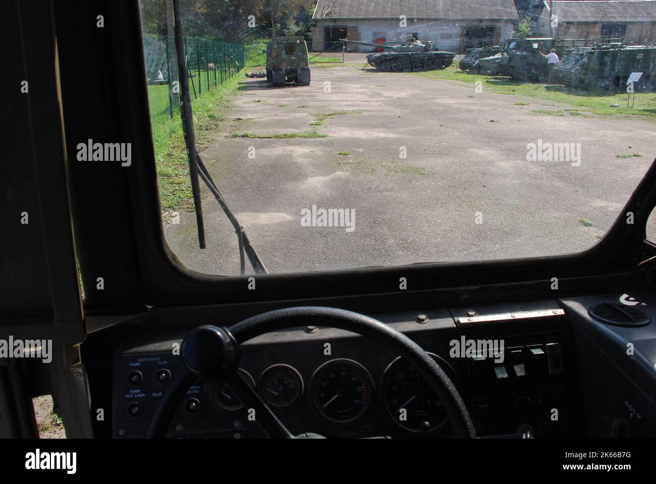 Bandvagn 206 tracked vehicle Stock Photo