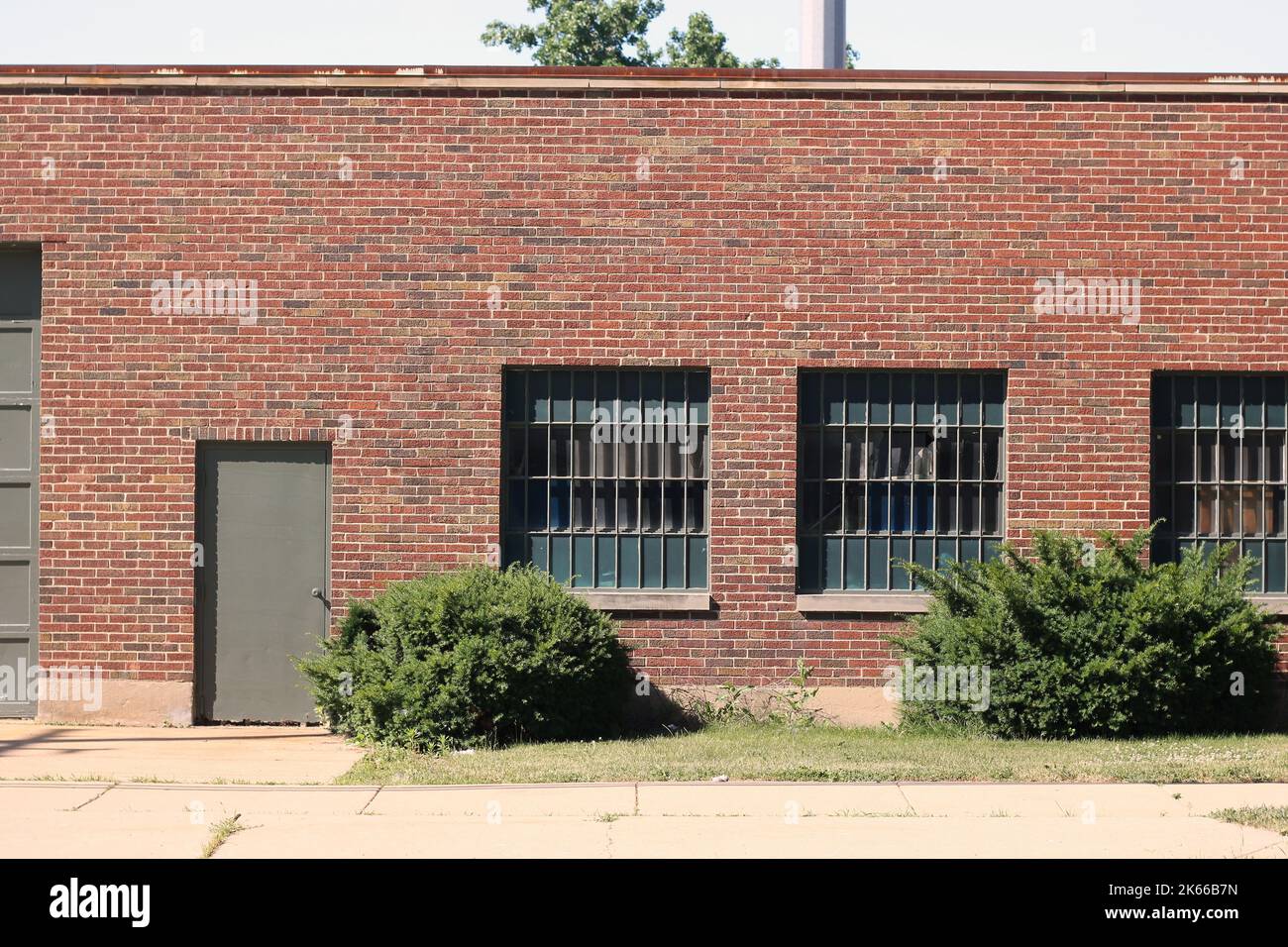 Old abandoned brick building Stock Photo - Alamy