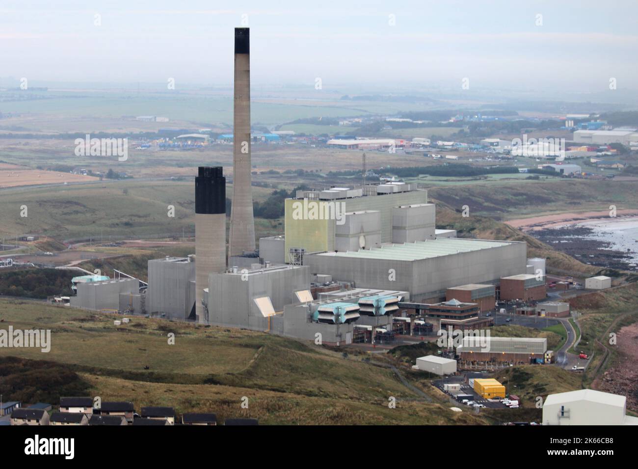 Peterhead Power Station Stock Photo