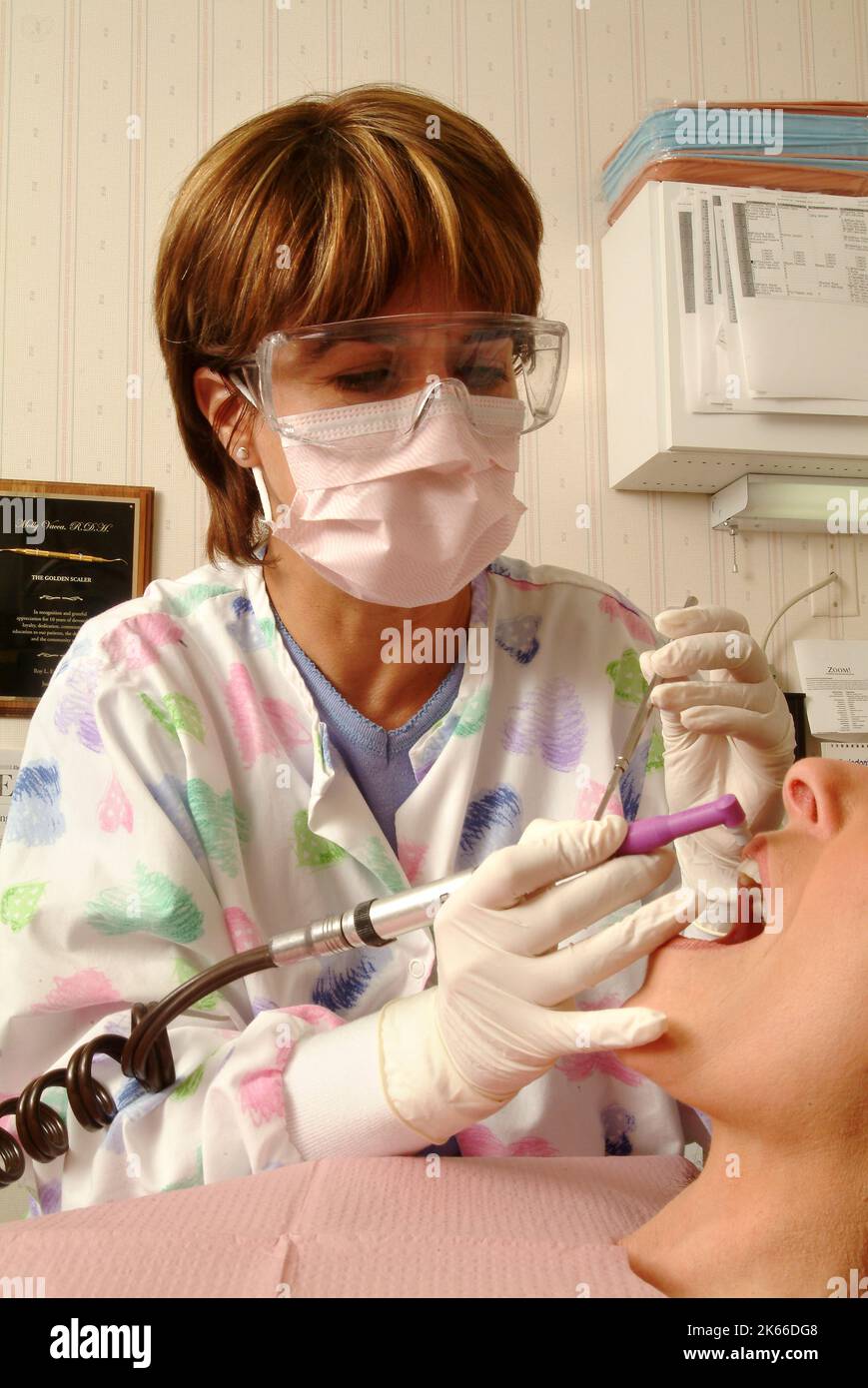 Dental Hygenist Stock Photo