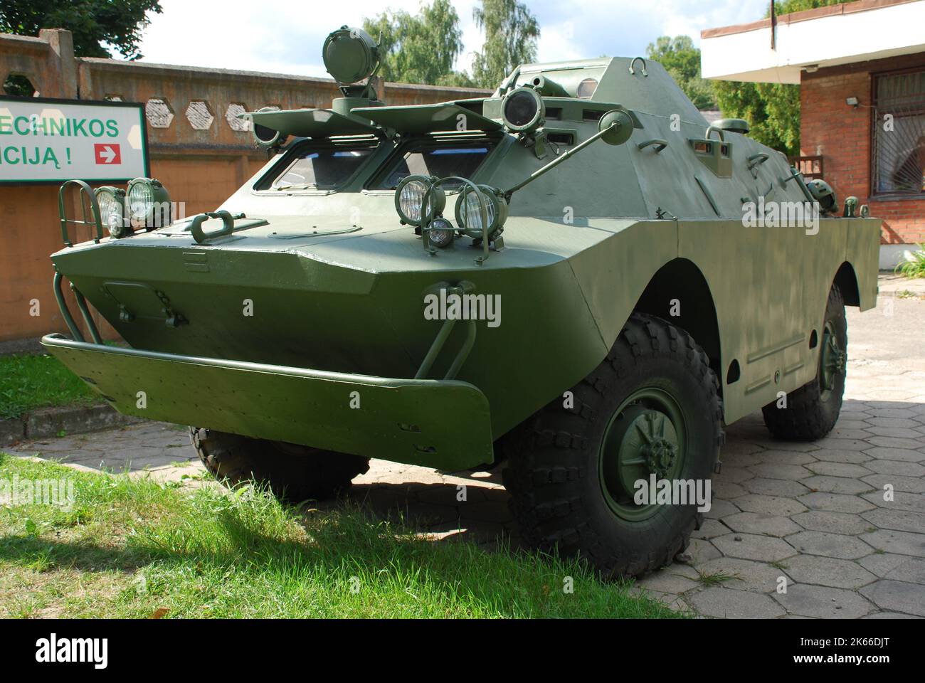 BRDM-2 armoured vehicle Stock Photo - Alamy