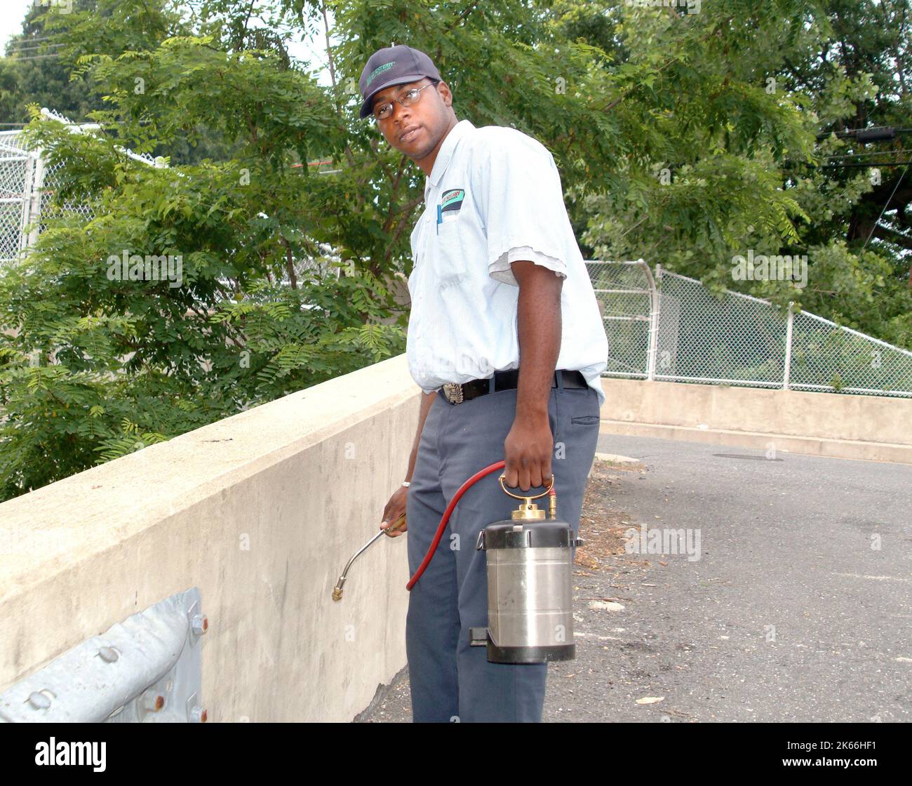 Pest Control Worker Stock Photo - Alamy