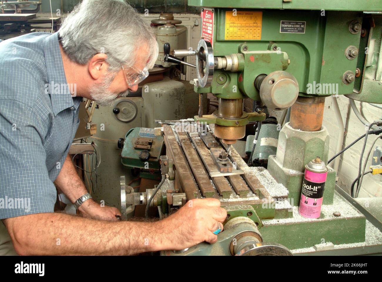 Toolmaker Image Toolmaker machinist hi-res stock photography and images - Alamy