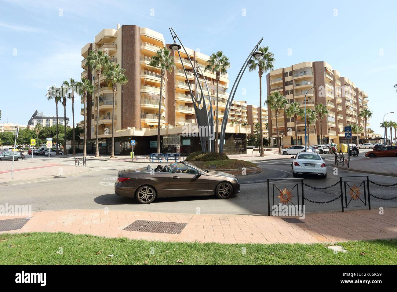 Parque Doña Sofía, residential area in Fuengirola, Malaga province