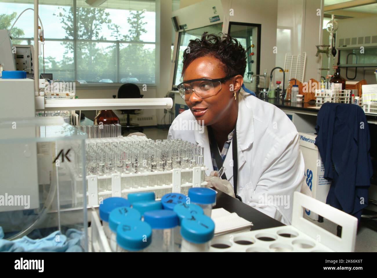 Chemist and Material Scientist Stock Photo Alamy