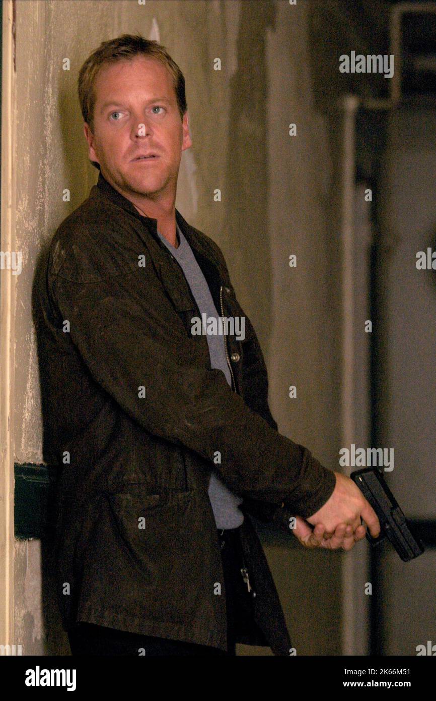 KIEFER SUTHERLAND, 24 SEASON 3, 2003 Stock Photo Alamy