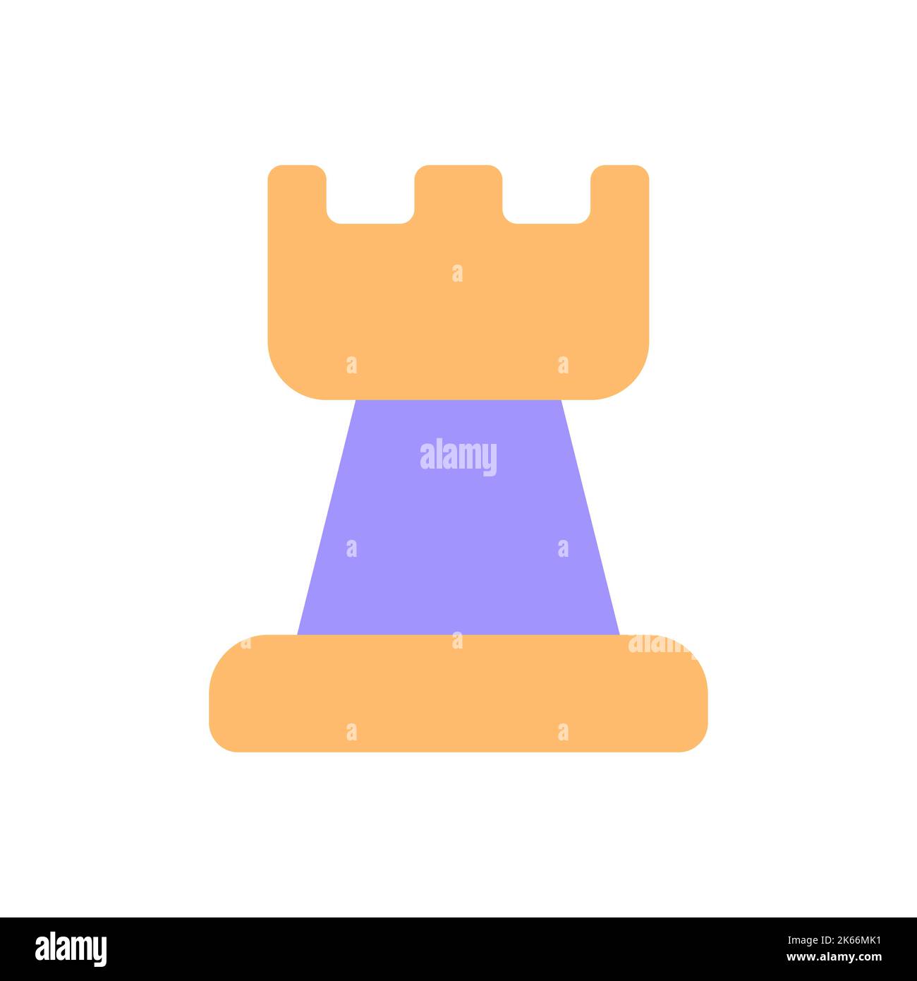 Business strategy pixel perfect flat gradient color ui icon Stock Vector