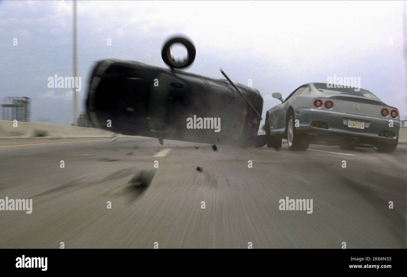 CAR CHASE SCENE, BAD BOYS II, 2003 Stock Photo