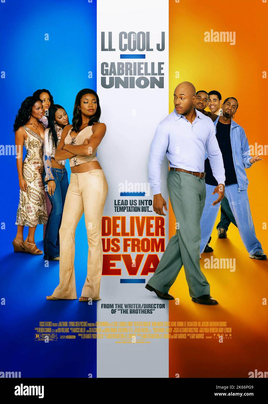 GABRIELLE UNION, LL COOL J, DELIVER US FROM EVA, 2003 Stock Photo