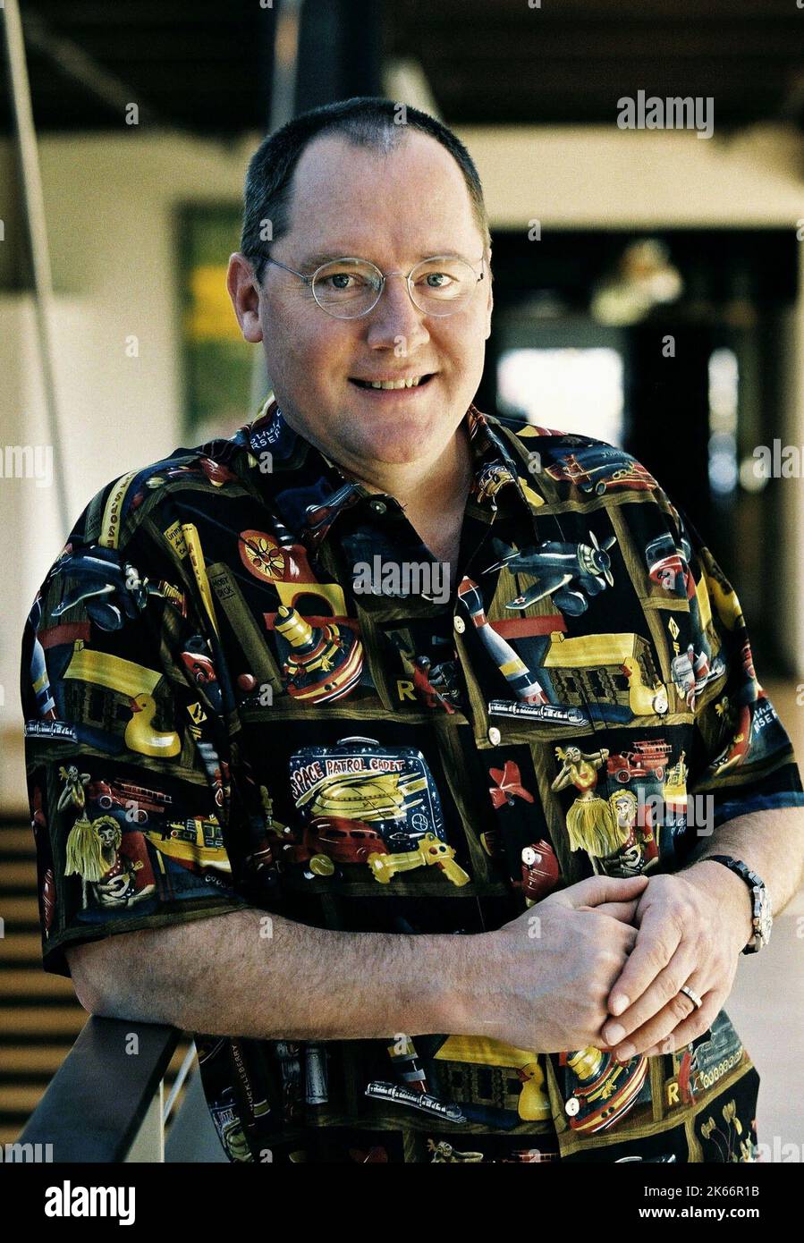 JOHN LASSETER, FINDING NEMO, 2003 Stock Photo
