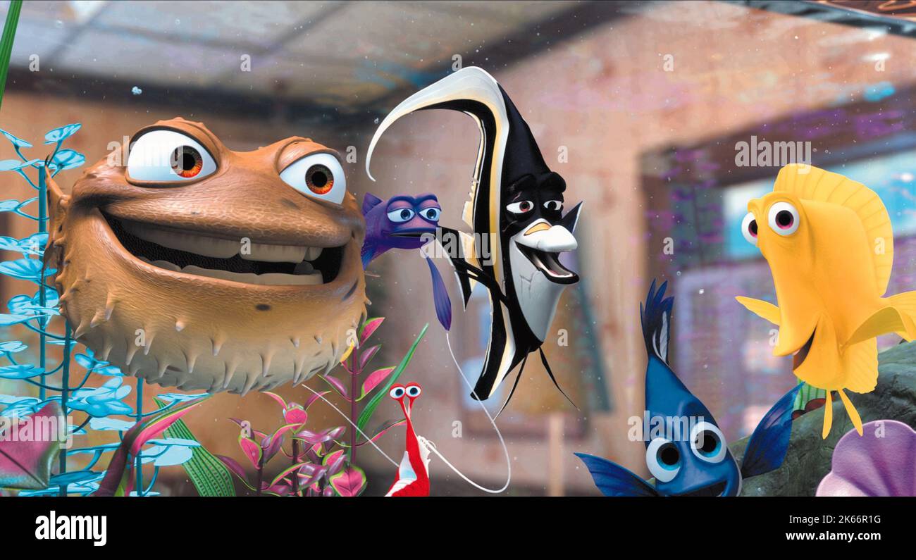 Bloat, Gurgle, Jacques, Gill, Deb & Bubbles Film: Finding Nemo (USA