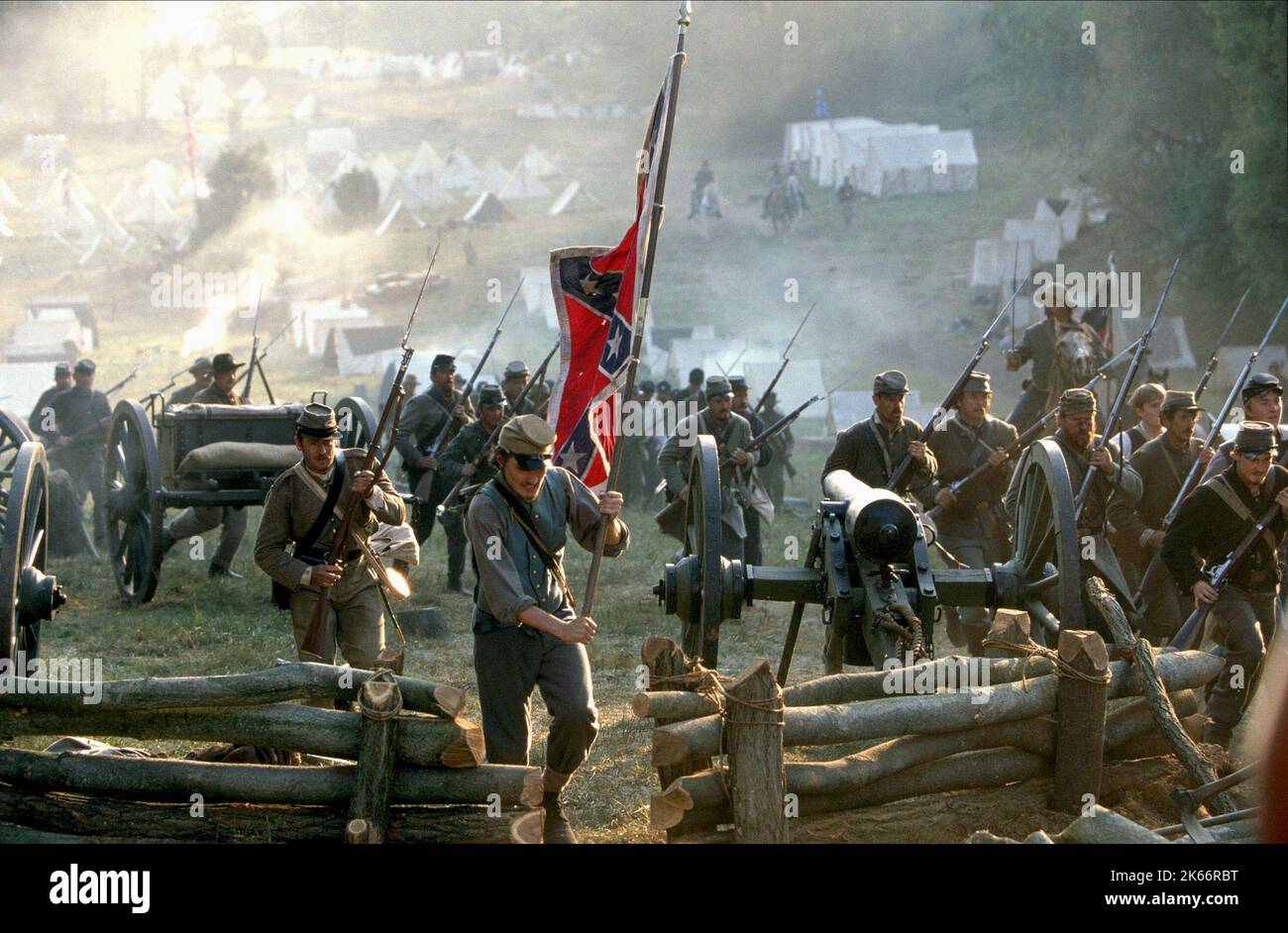 THE BATTLE OF CHANCELLORSVILLE, GODS AND GENERALS, 2003 Stock Photo