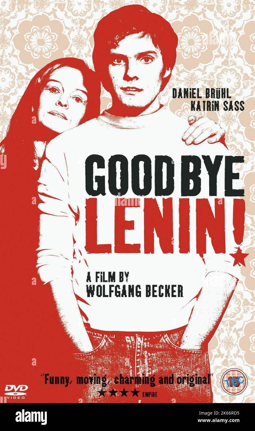 KATRIN SASS, DANIEL BRÜHL POSTER, GOOD BYE LENIN!, 2003 Stock Photo