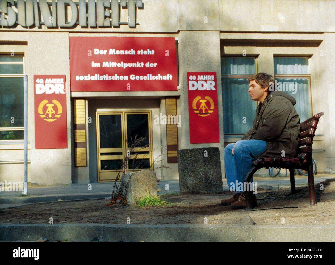 DANIEL BRUHL, GOOD BYE LENIN!, 2003 Stock Photo