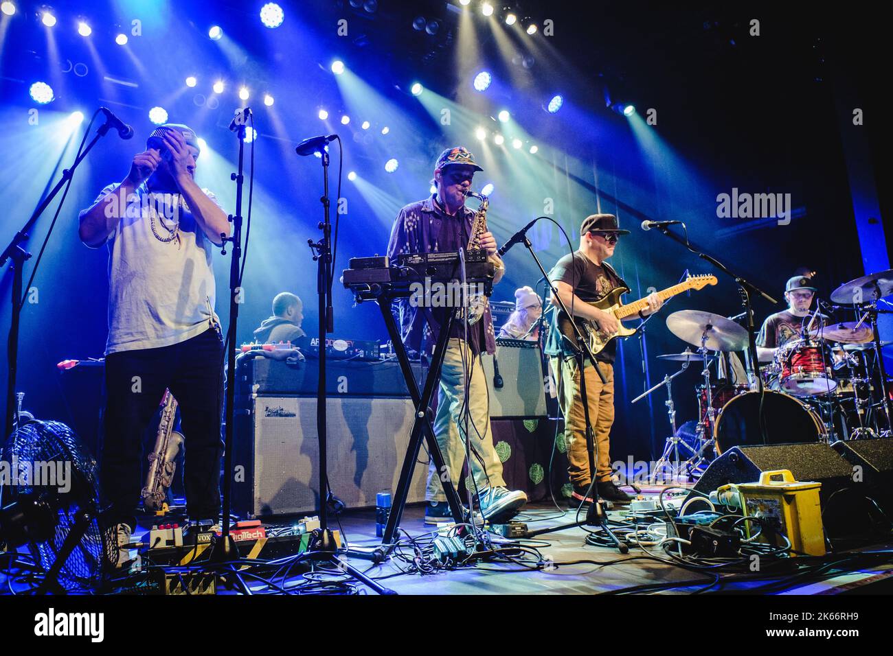 Bern, Switzerland. 11th Oct, 2022. The international funk band Lettuce