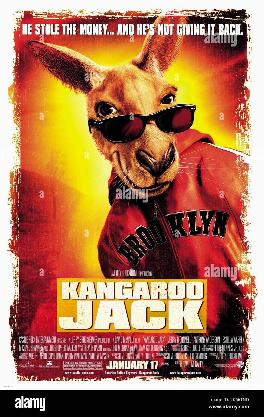 JACK THE KANGAROO, KANGAROO JACK, 2003 Stock Photo Alamy