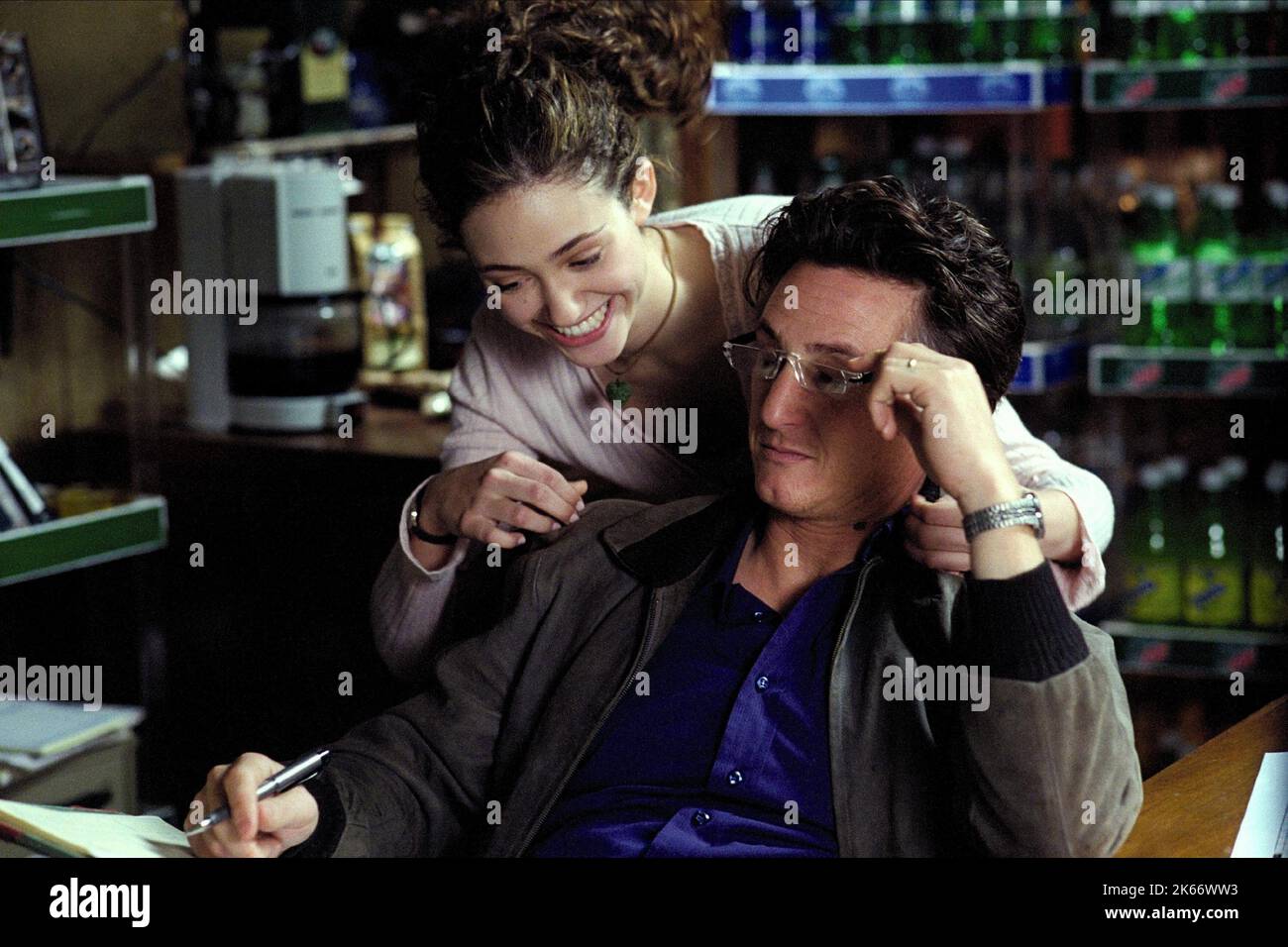 EMMY ROSSUM, SEAN PENN, MYSTIC RIVER, 2003 Stock Photo Alamy